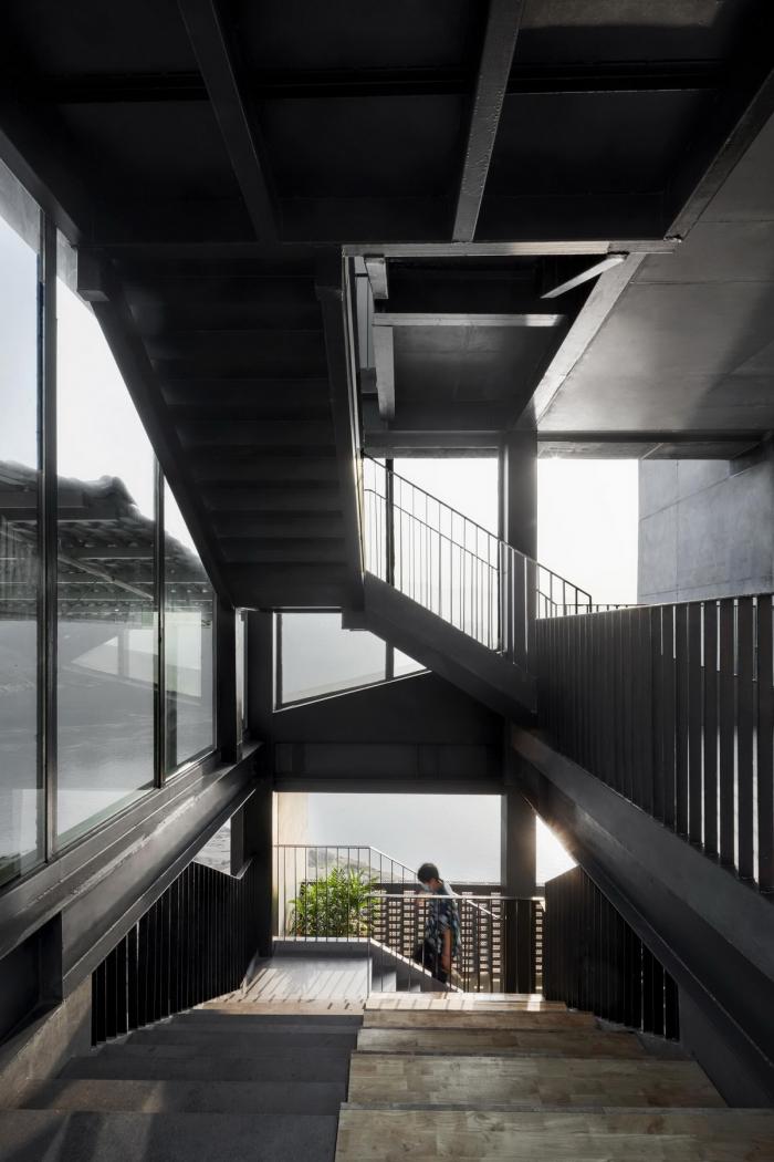 BIM建筑|陵江驿渡 · 三胜车渡服务站 / 悦集建筑设计事务所