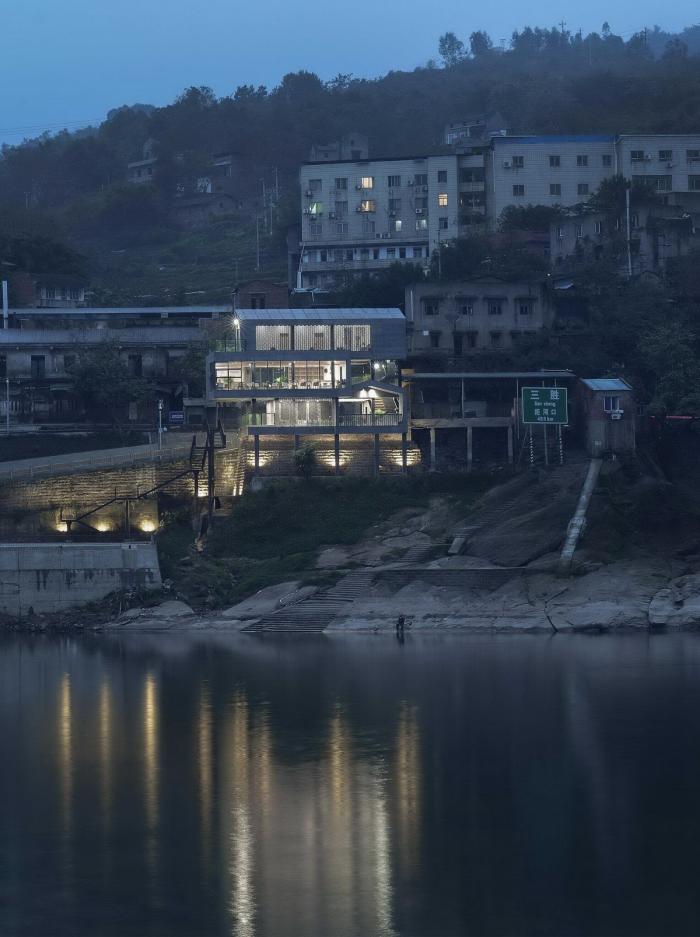 BIM建筑|陵江驿渡 · 三胜车渡服务站 / 悦集建筑设计事务所