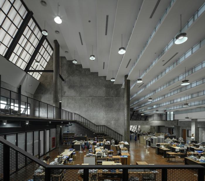 BIM建筑|泰国农业部金禧年博物馆，“倾倒”的大楼 / Plan Architect