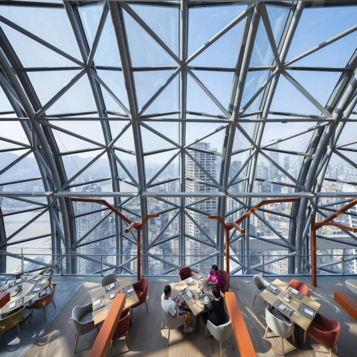 BIM建筑|城市封面级新地标——重庆来福士 / 萨夫迪建筑事务所