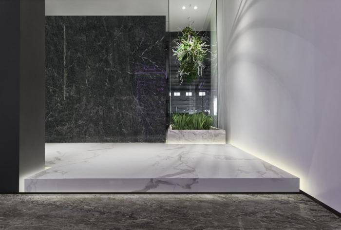 BIM建筑|穿越时光的线索：艺朗达卫浴展厅 / 拓维设计