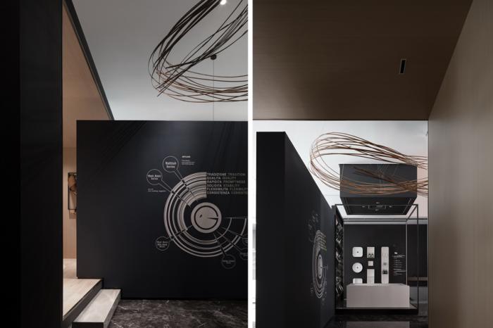 BIM建筑|穿越时光的线索：艺朗达卫浴展厅 / 拓维设计