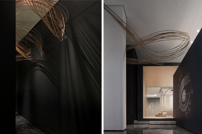 BIM建筑|穿越时光的线索：艺朗达卫浴展厅 / 拓维设计