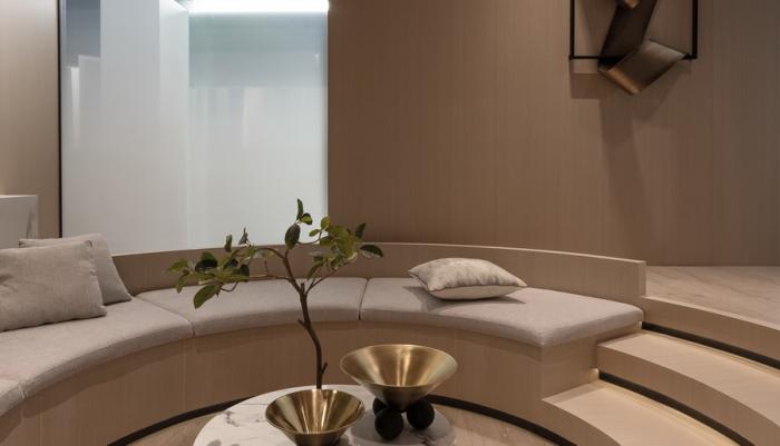 BIM建筑|穿越时光的线索：艺朗达卫浴展厅 / 拓维设计