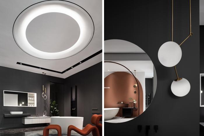 BIM建筑|穿越时光的线索：艺朗达卫浴展厅 / 拓维设计