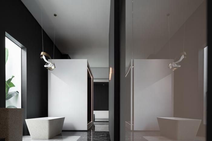 BIM建筑|穿越时光的线索：艺朗达卫浴展厅 / 拓维设计