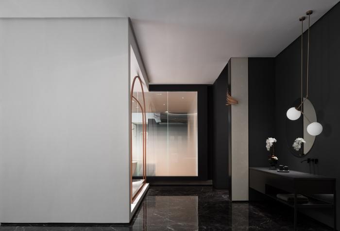 BIM建筑|穿越时光的线索：艺朗达卫浴展厅 / 拓维设计