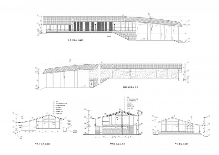 BIM建筑|竹枝书院 / 小隐建筑