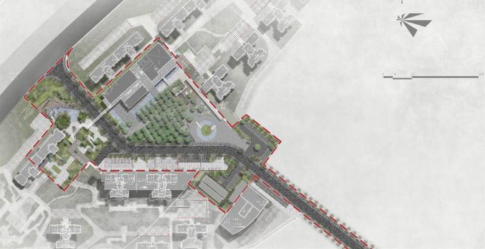 BIM建筑|华润西园悦府生活馆 / 立方设计