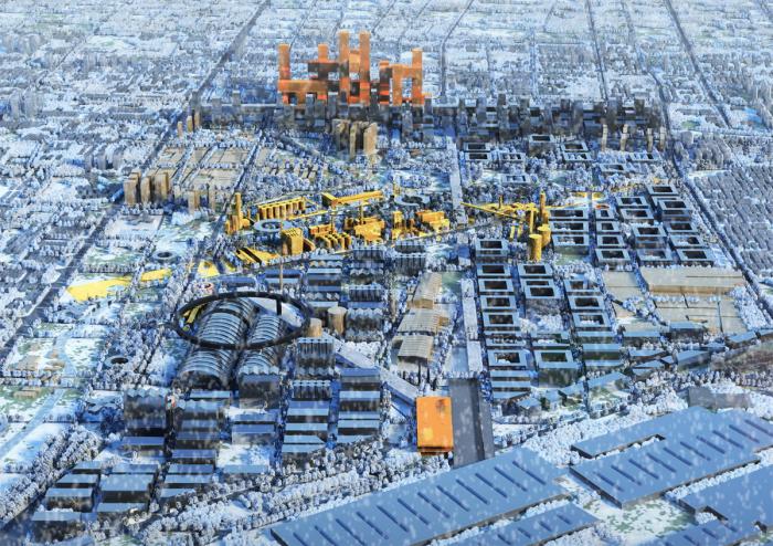 BIM建筑|“工业遗产转型复兴”——邯钢片区城市设计国际大师邀请赛一等奖作品方案