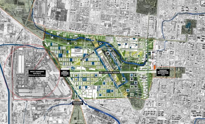 BIM建筑|“工业遗产转型复兴”——邯钢片区城市设计国际大师邀请赛一等奖作品方案