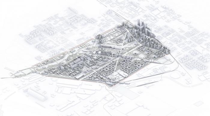 BIM建筑|“工业遗产转型复兴”——邯钢片区城市设计国际大师邀请赛一等奖作品方案