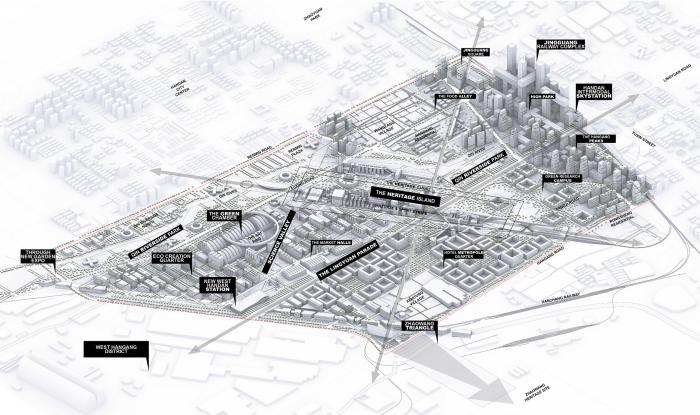 BIM建筑|“工业遗产转型复兴”——邯钢片区城市设计国际大师邀请赛一等奖作品方案
