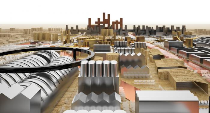 BIM建筑|“工业遗产转型复兴”——邯钢片区城市设计国际大师邀请赛一等奖作品方案