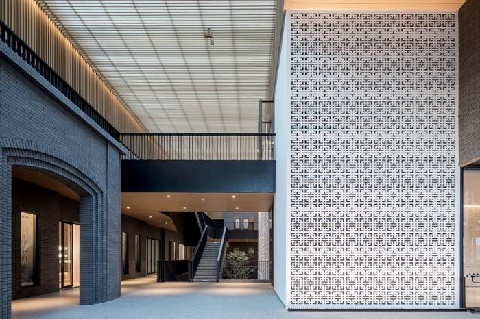 BIM建筑|华润西园悦府生活馆 / 立方设计