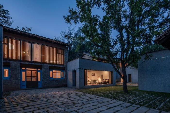 BIM建筑|太岳院子——造币局民宿 / 三文建筑