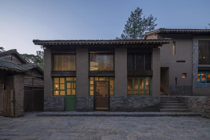 BIM建筑|太岳院子——造币局民宿 / 三文建筑