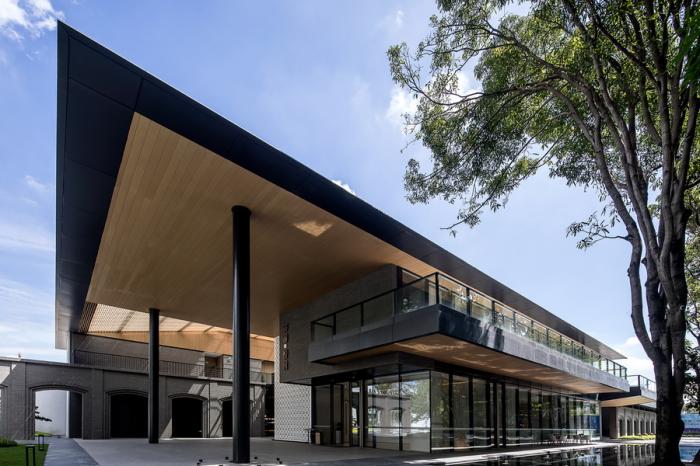 BIM建筑|华润西园悦府生活馆 / 立方设计