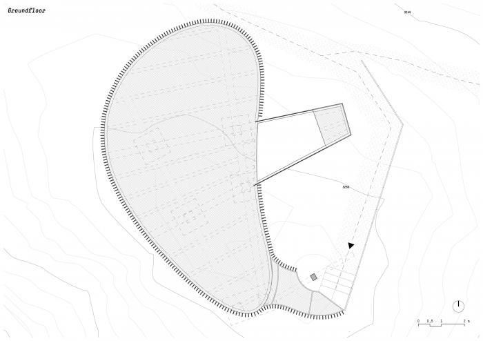 BIM建筑|奥茨山巅观景台 / noa*
