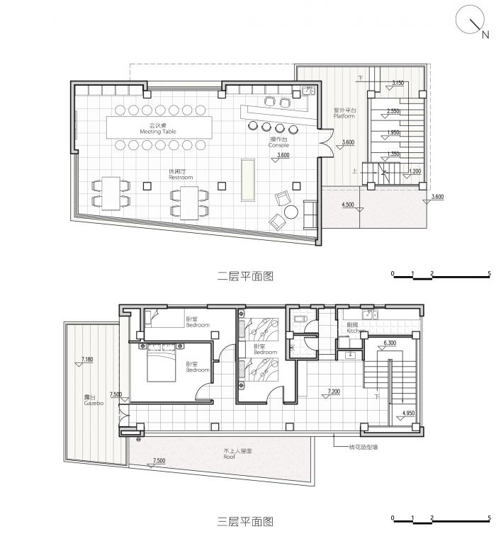 BIM建筑|陵江驿渡 · 三胜车渡服务站 / 悦集建筑设计事务所