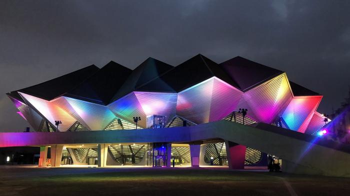 BIM建筑|灵感源于流动的晶体几何形状——台北音乐中心 / RUR Architecture DPC