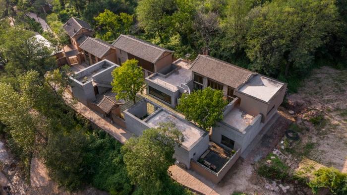 BIM建筑|太岳院子——造币局民宿 / 三文建筑