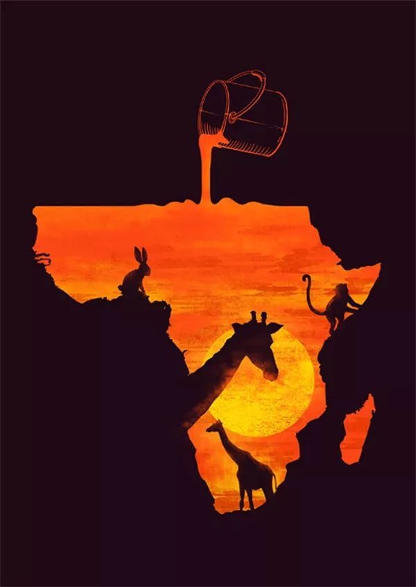 BIM建筑|40例正负形海报设计