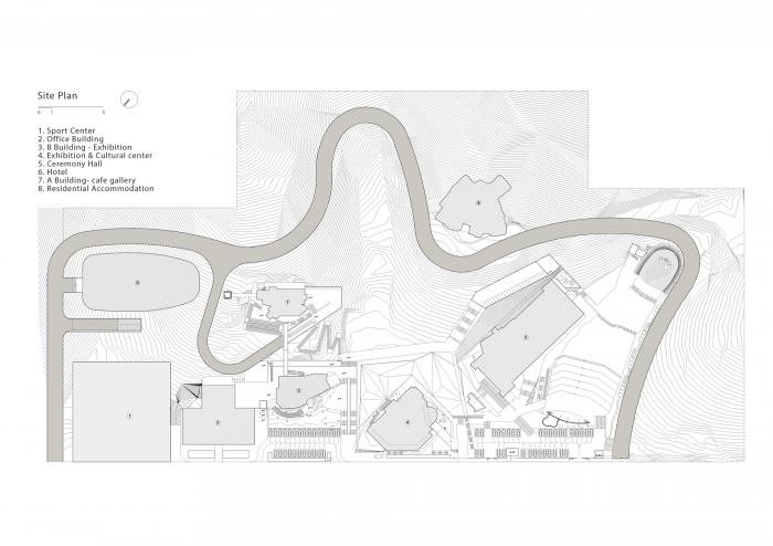 BIM建筑|多变折叠板拼成“蜂窝”般立面：伊朗绿地会议中心展览楼