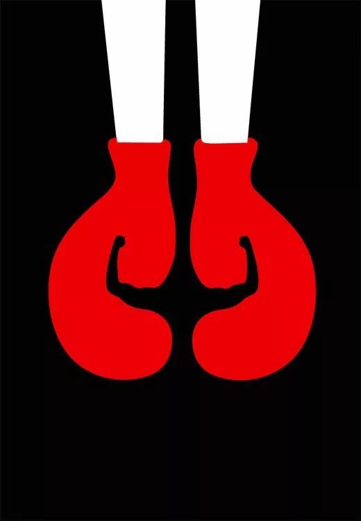 BIM建筑|40例正负形海报设计