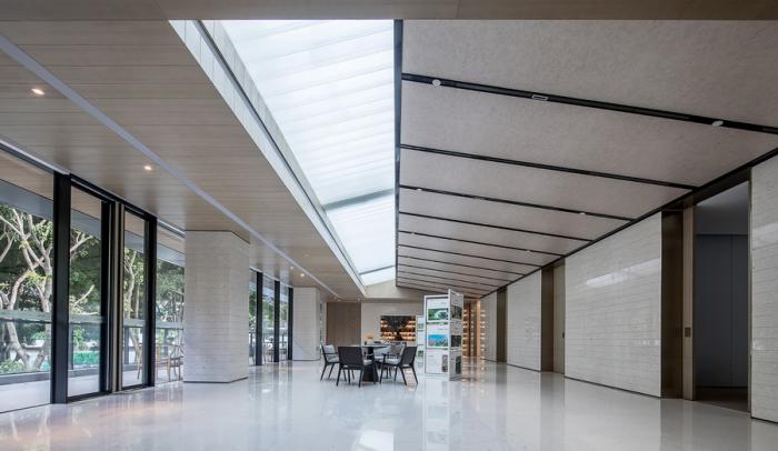 BIM建筑|华润西园悦府生活馆 / 立方设计