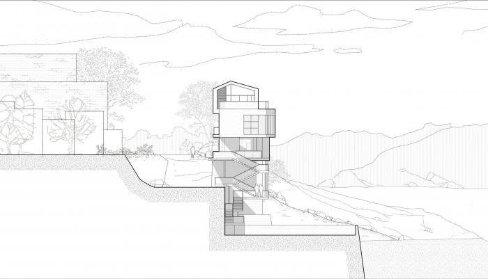 BIM建筑|陵江驿渡 · 三胜车渡服务站 / 悦集建筑设计事务所