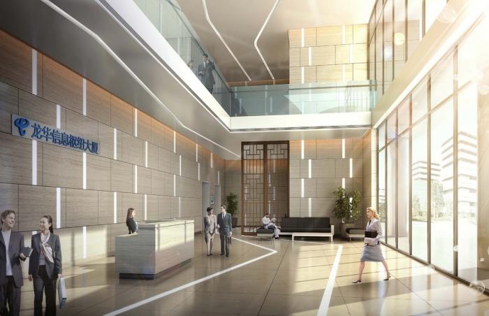 BIM建筑|人与机器共生：深圳龙华电信枢纽大厦 / 森磊国际