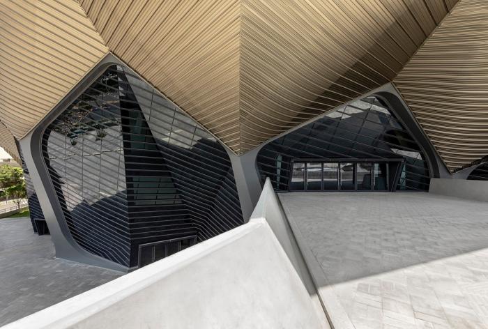 BIM建筑|灵感源于流动的晶体几何形状——台北音乐中心 / RUR Architecture DPC