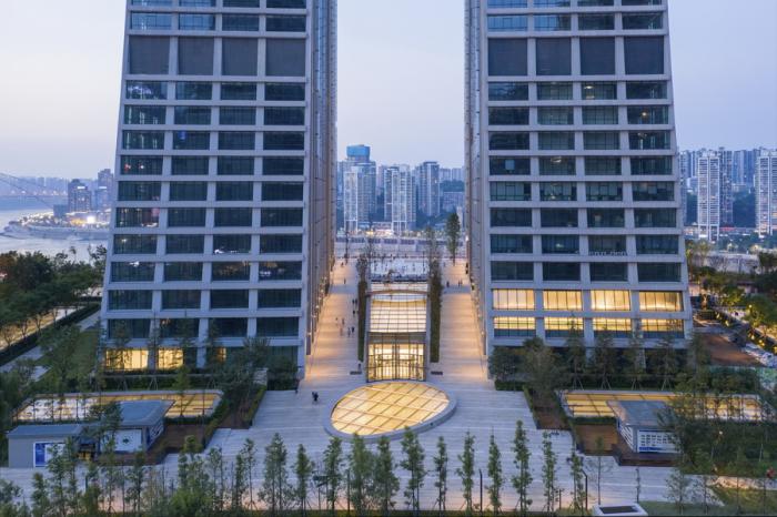 BIM建筑|城市封面级新地标——重庆来福士 / 萨夫迪建筑事务所