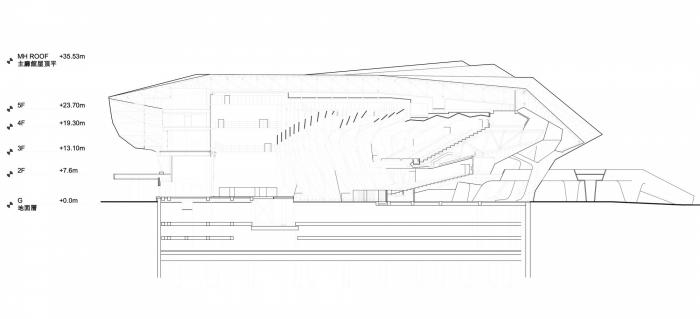 BIM建筑|灵感源于流动的晶体几何形状——台北音乐中心 / RUR Architecture DPC