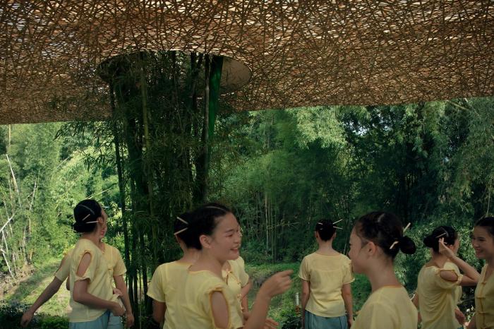 BIM建筑|竹林亭台楼阁 / 叙向建筑设计