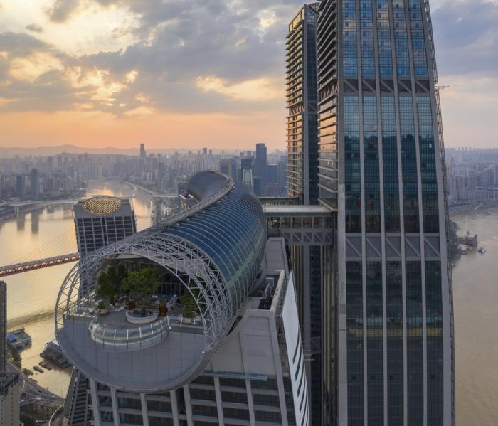 BIM建筑|城市封面级新地标——重庆来福士 / 萨夫迪建筑事务所