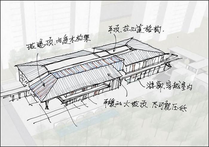 BIM建筑|华润西园悦府生活馆 / 立方设计