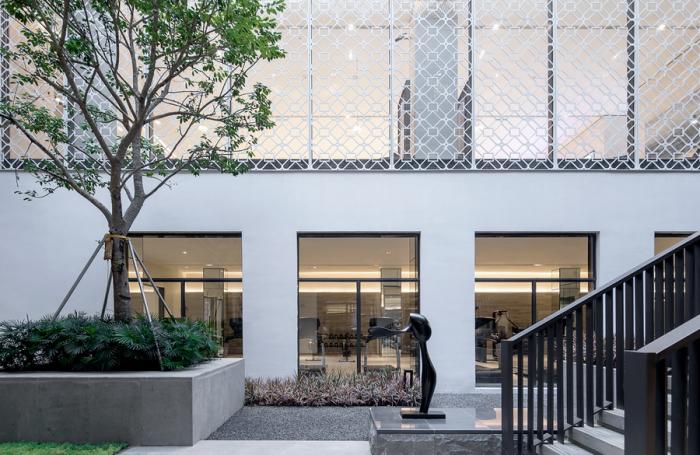 BIM建筑|华润西园悦府生活馆 / 立方设计