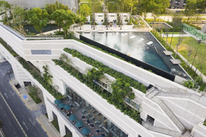 BIM建筑|城市封面级新地标——重庆来福士 / 萨夫迪建筑事务所