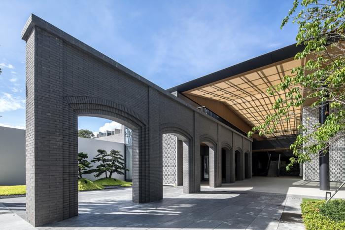 BIM建筑|华润西园悦府生活馆 / 立方设计