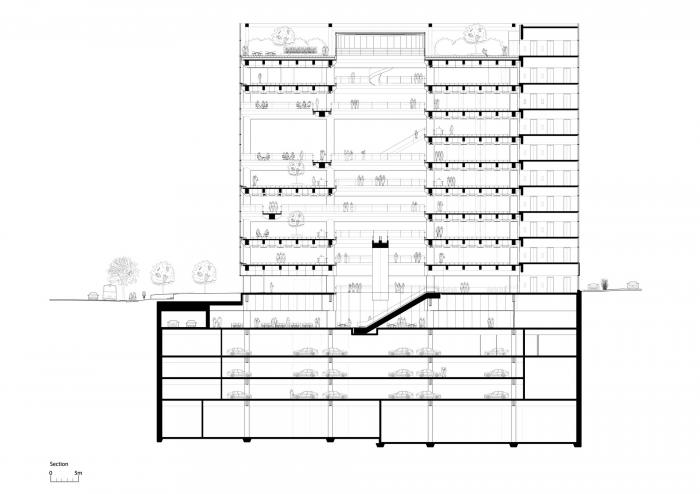 BIM建筑|韩泰科技园区 / 福斯特合伙人事务所