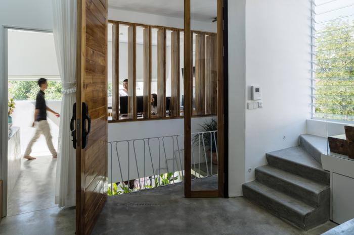 BIM建筑|与自然共居，越南百叶窗住宅 / Limdim House Studio