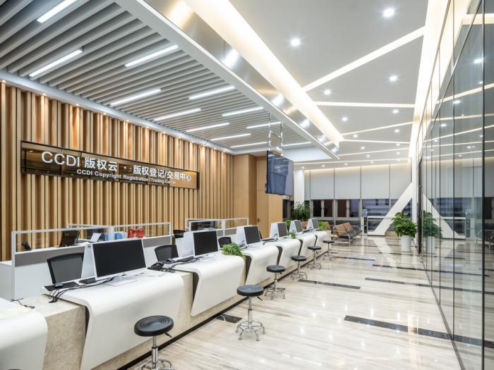 BIM建筑|版权云工作基地——国内首发国家数字音像传播服务平台 / 上海华都建筑规划设计