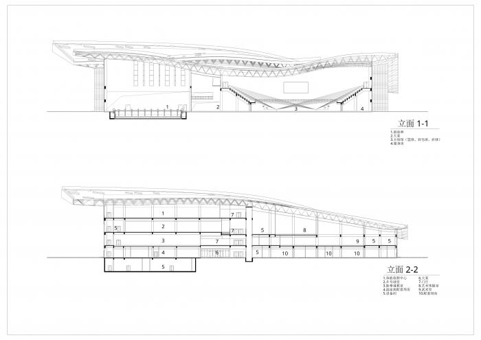 BIM建筑|北京理工大学良乡校区文化体育中心 / 时境建筑
