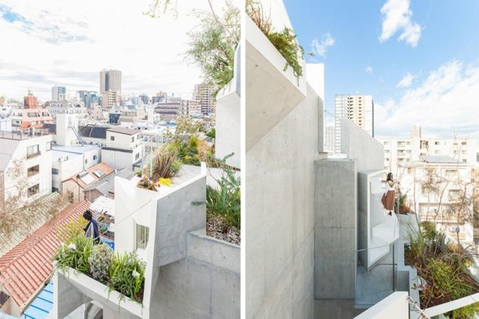 BIM建筑|像树一样生长延伸：日本丰岛画廊住宅 / 平田晃久建筑事务所