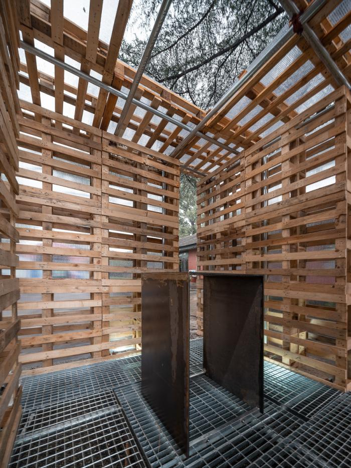 BIM建筑|6小时建造，48小时展示，一次轻型装配式建造实验 / 袁野建筑工作室