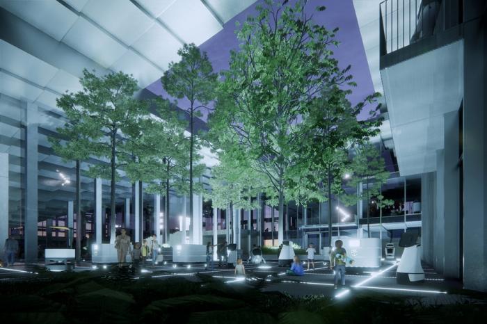 BIM建筑|BIG公布特斯联科技AI CITY重庆项目设计方案