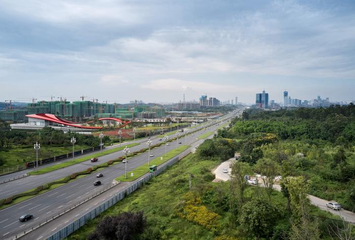 BIM建筑|成都天府“智慧之环” / Powerhouse Company