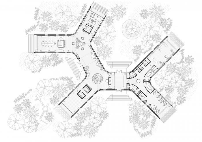 BIM建筑|凝望碧蓝大海的岛屿村落：马尔代夫沃木里瑞吉度假酒店